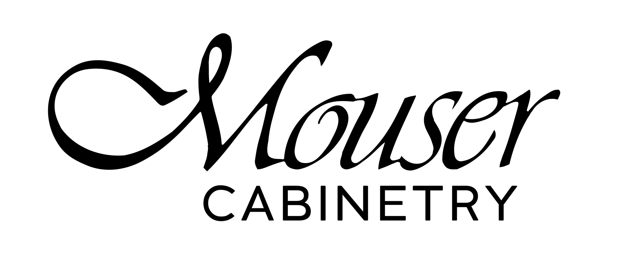 Mouser Cabinetry Logo 2021 final - BLACK Mouser Cabinetry Logo 2021 final - BLACK