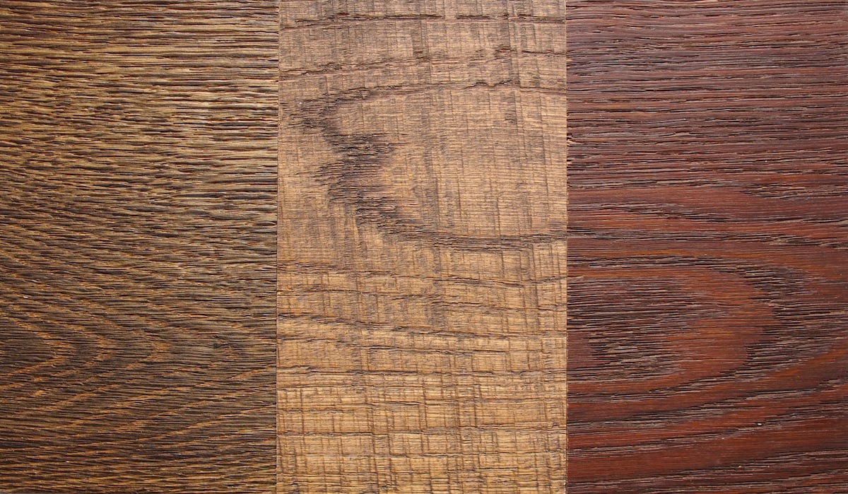 deep pore texture oak wood