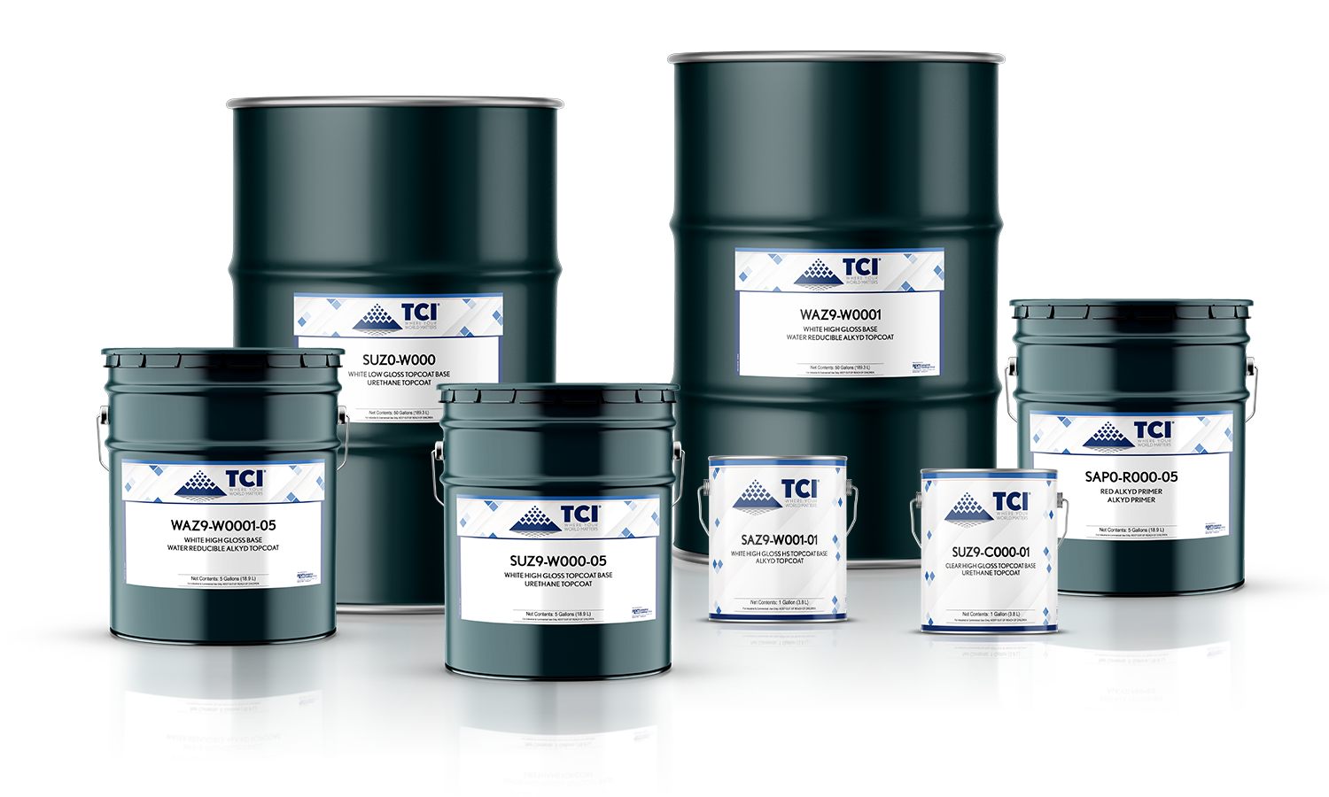 TCI Liquid Metals Family Packshot TCI Liquid Metals Family Packshot